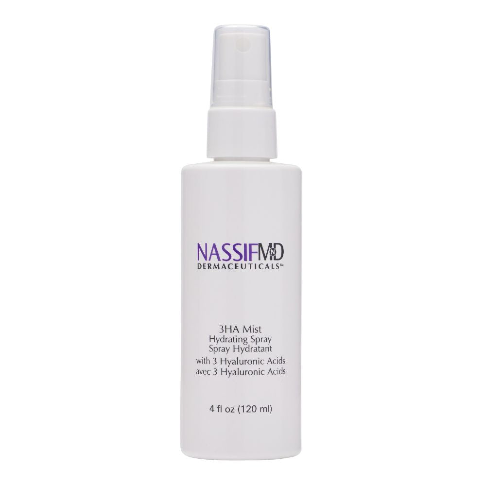 Brume Visage Hydratante 3HA à l'Acide Hyaluronique 120 ml - NASSIFMD® - Josée Dubé Spa Urbain - boutique en ligne - Montréal