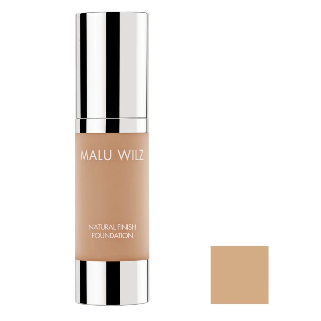 Fond de Teint Natural Finish Caramel MALU WILZ - 30 ml - Josée Dubé Spa Urbain - boutique en ligne - Montréal