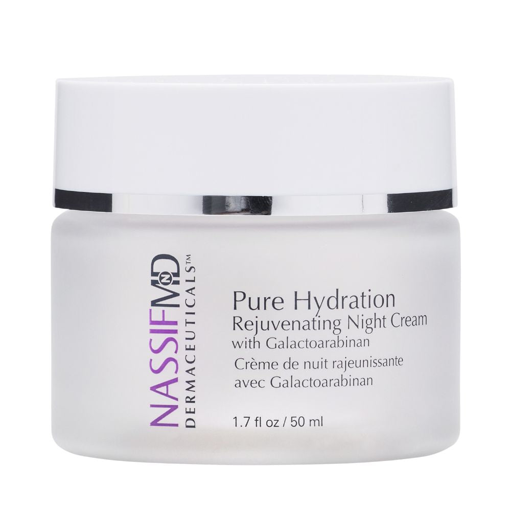 Crème de Nuit Rajeunissante Pure Hydration 50 ml - NASSIFMD® - Josée Dubé Spa Urbain - boutique en ligne - Montréal