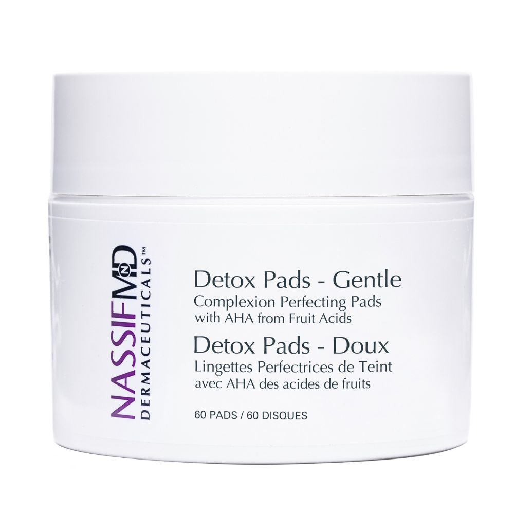 Lingettes Protectrices de Teint - Doux - 60 pads - NASSIFMD® - Josée Dubé Spa Urbain - boutique en ligne - Montréal
