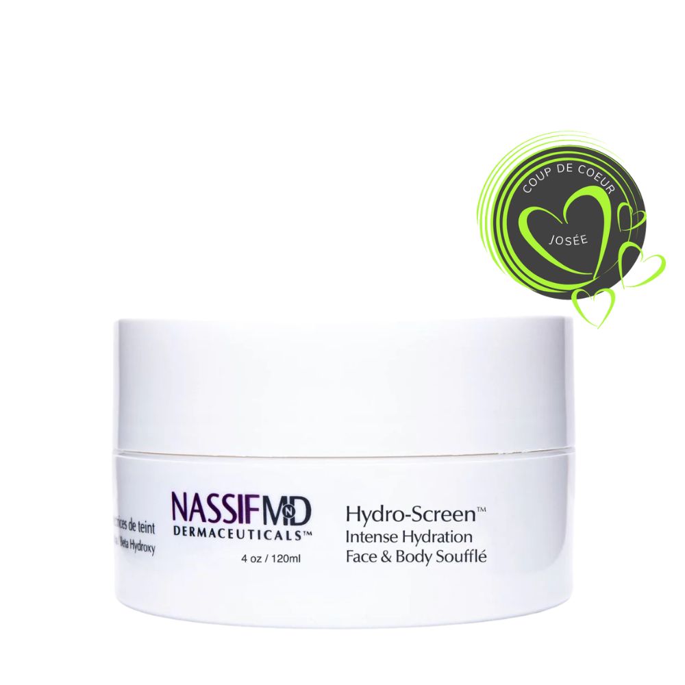 Gel-Crème Soufflé Hydro-Screen Visage et Corps 120 ml - NASSIFMD®