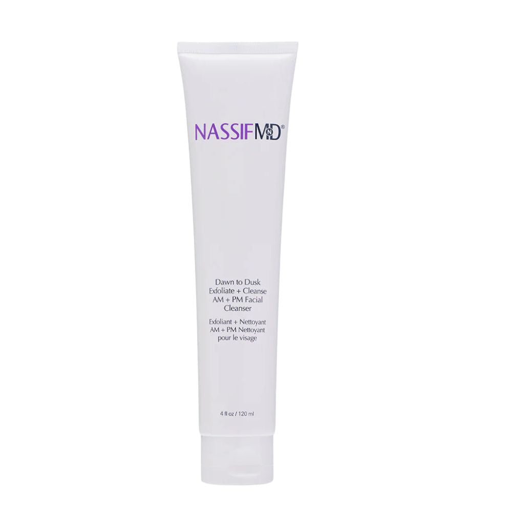 Nettoyant et Exfoliant Visage Dawn to Dusk 120 ml - NASSIFMD® - Josée Dubé Spa Urbain - boutique en ligne - Montréal.jpg