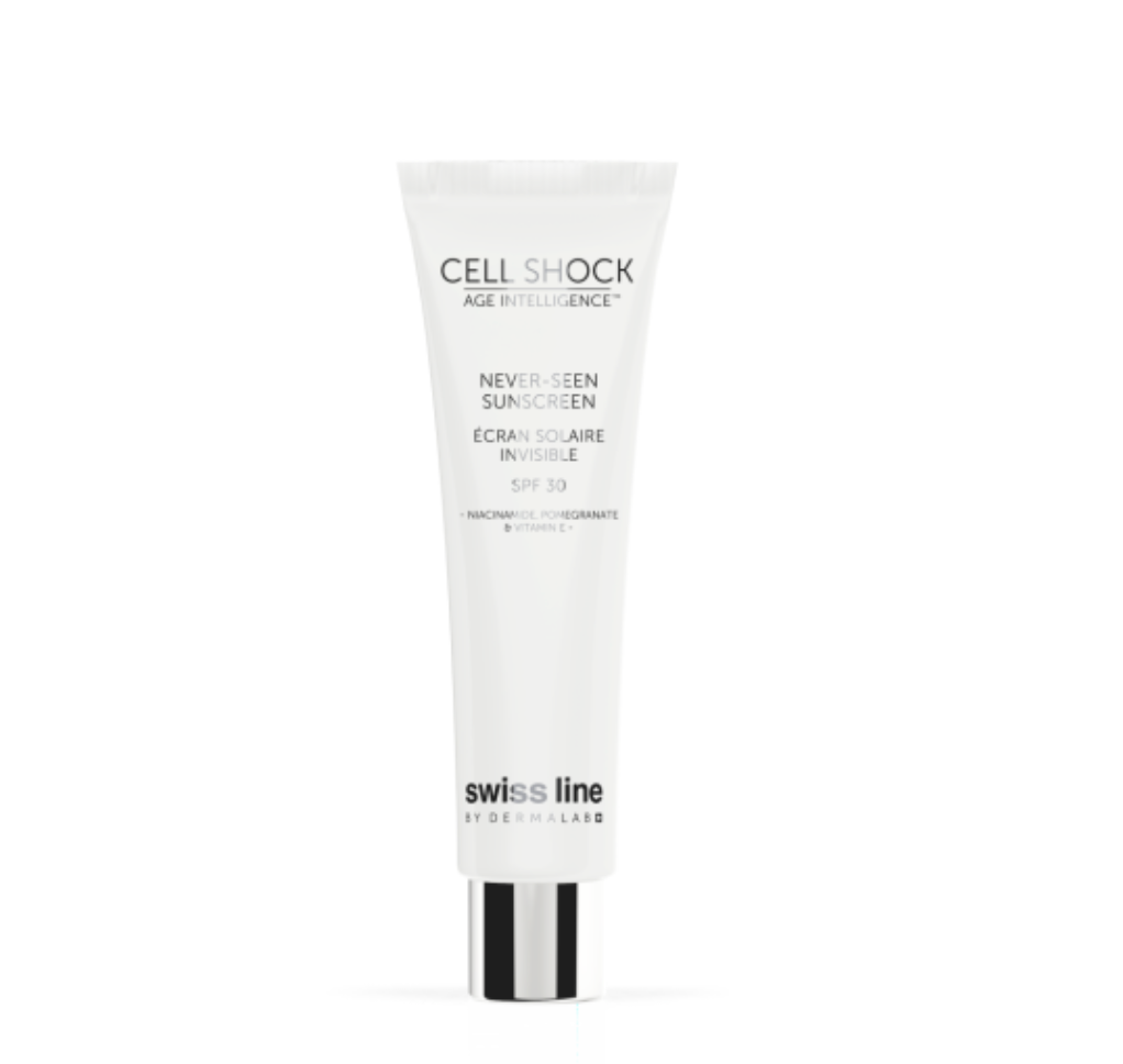Écran solaire invisible - CELL SHOCK AGE INTELLIGENCE - 50 ml - SWISS LINE