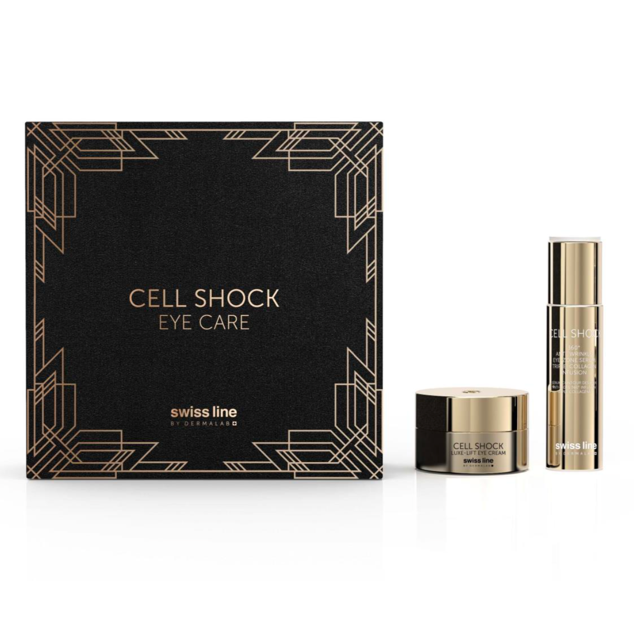Coffret Cell Shock Soin pour les Yeux - SWISS LINE - Promotion - Josée Dubé Spa Urbain - Montréal