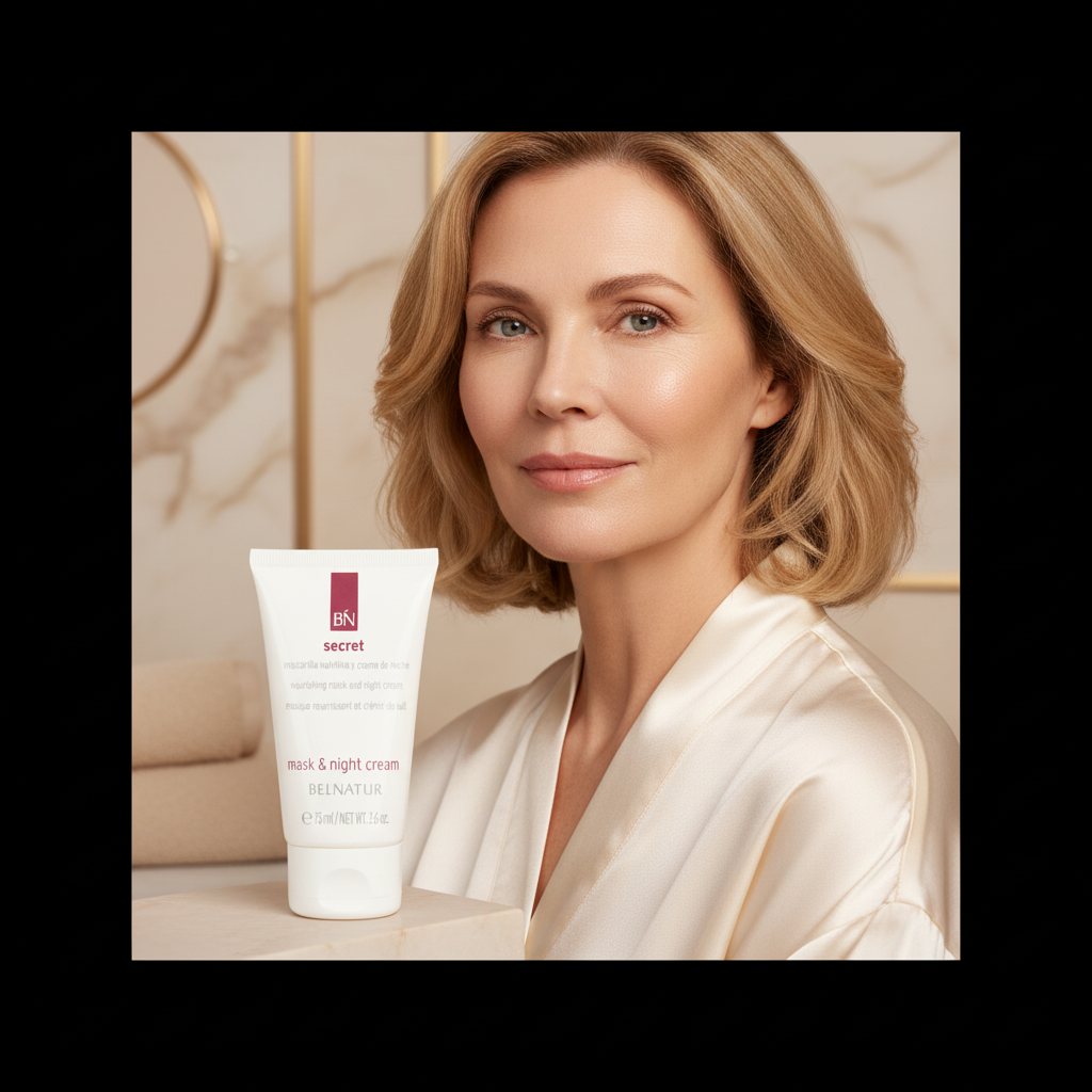 masque nourissant et crème de nuit- Belnatur-boutique en ligne-Josée Dubé Spa Urbain-2en un1 -anti-âge-