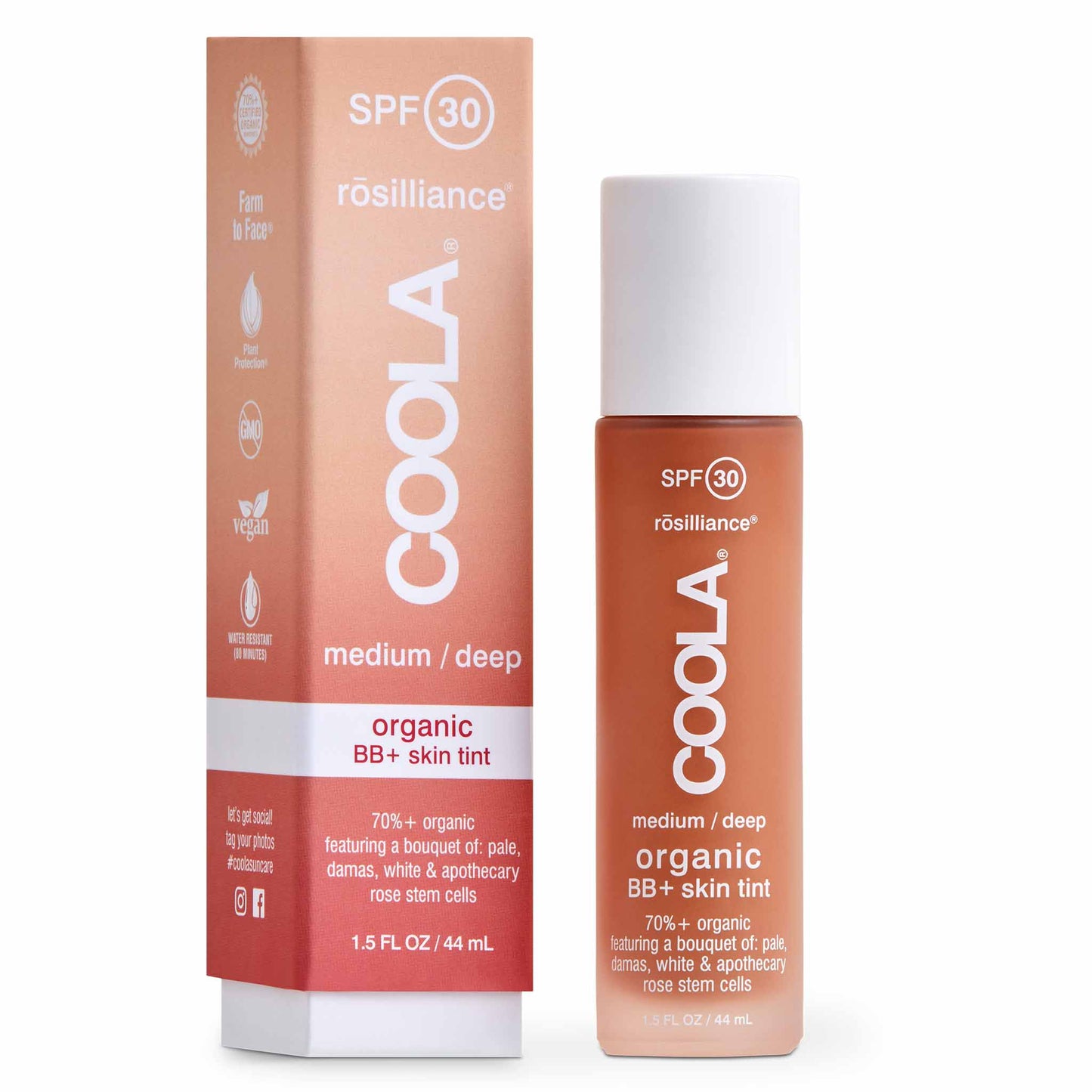 COOLA - Rosillance BB crème biologique SPF 30 moyen-profond - Protéger - Josée Dubé Spa Urbain - boutique en ligne - Rosemont - Montréal