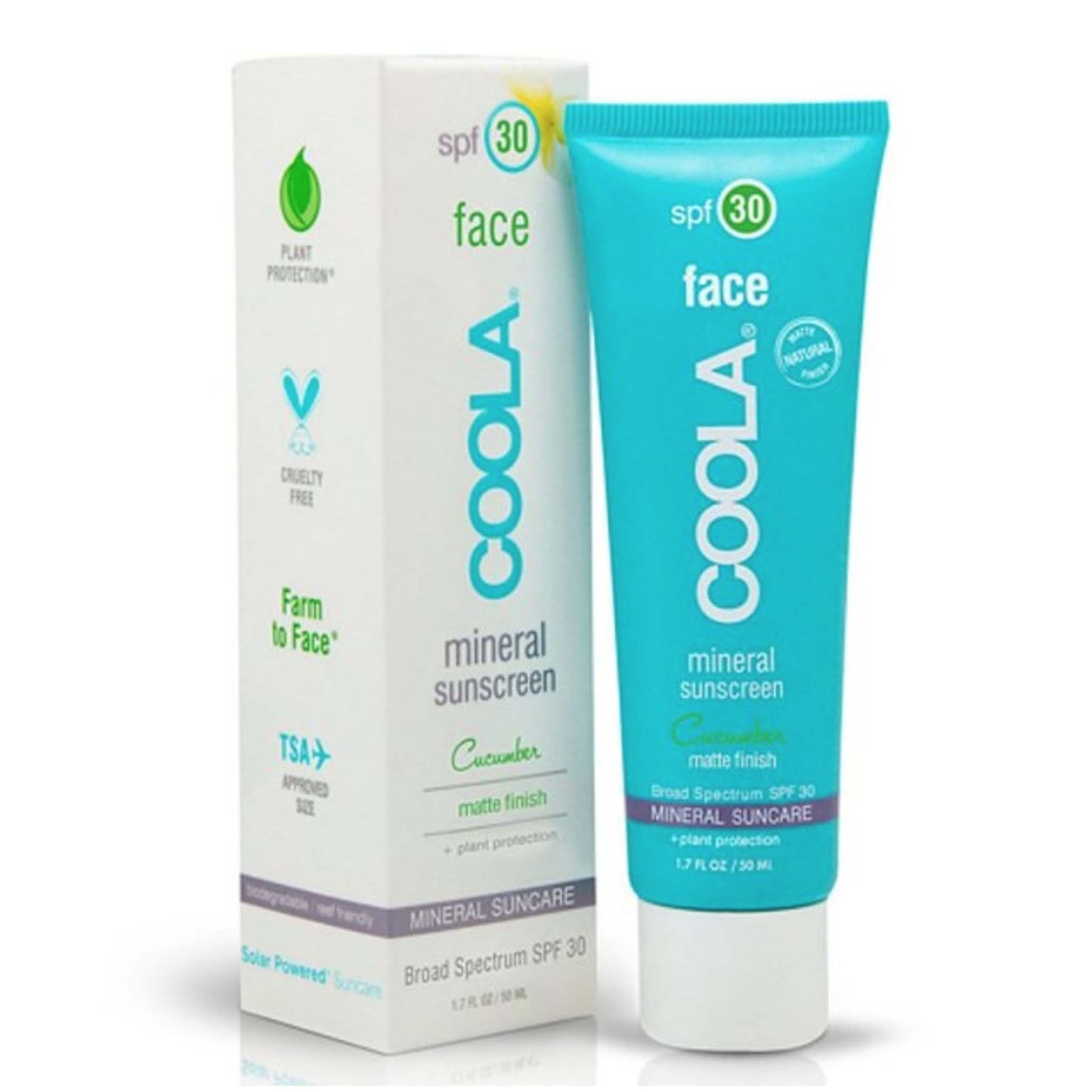 COOLA - Visage FPS 30 Concombre - Protéger - Josée Dubé Spa Urbain - boutique en ligne - Rosemont - Montréal