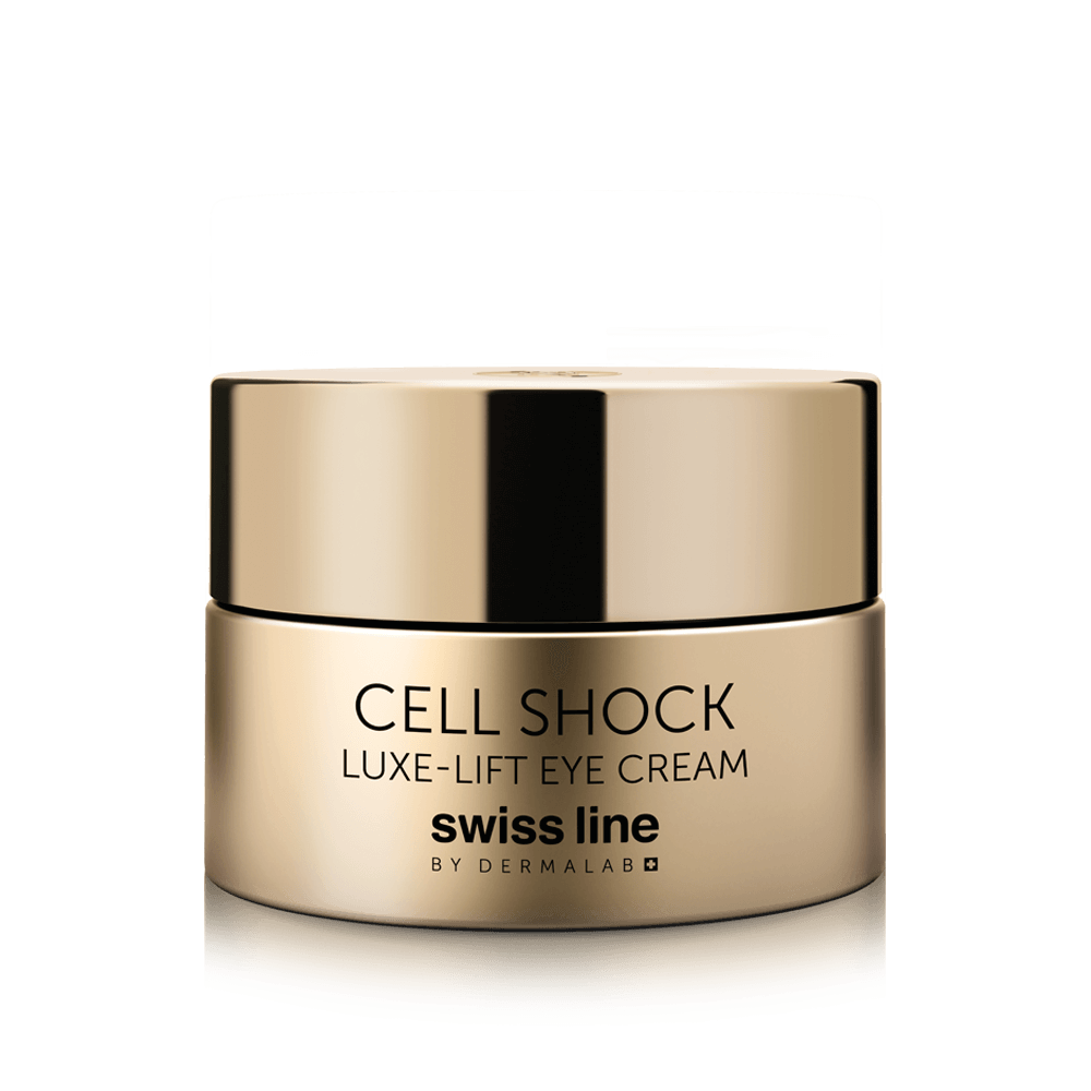 SWISS LINE Cell Shock - Crème Liftante Luxe pour les Yeux - Traiter et corriger - Josée Dubé Spa Urbain - boutique en ligne - Montréal