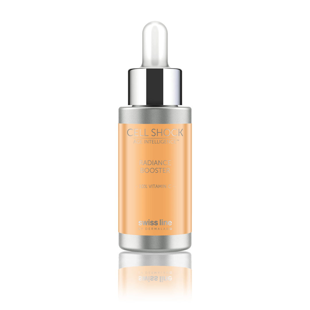 SWISS LINE Cell Shock Age Intelligence - Booster Radiance 10% Vitamine C - Traiter et corriger - Josée Dubé Spa Urbain - boutique en ligne - Montréal