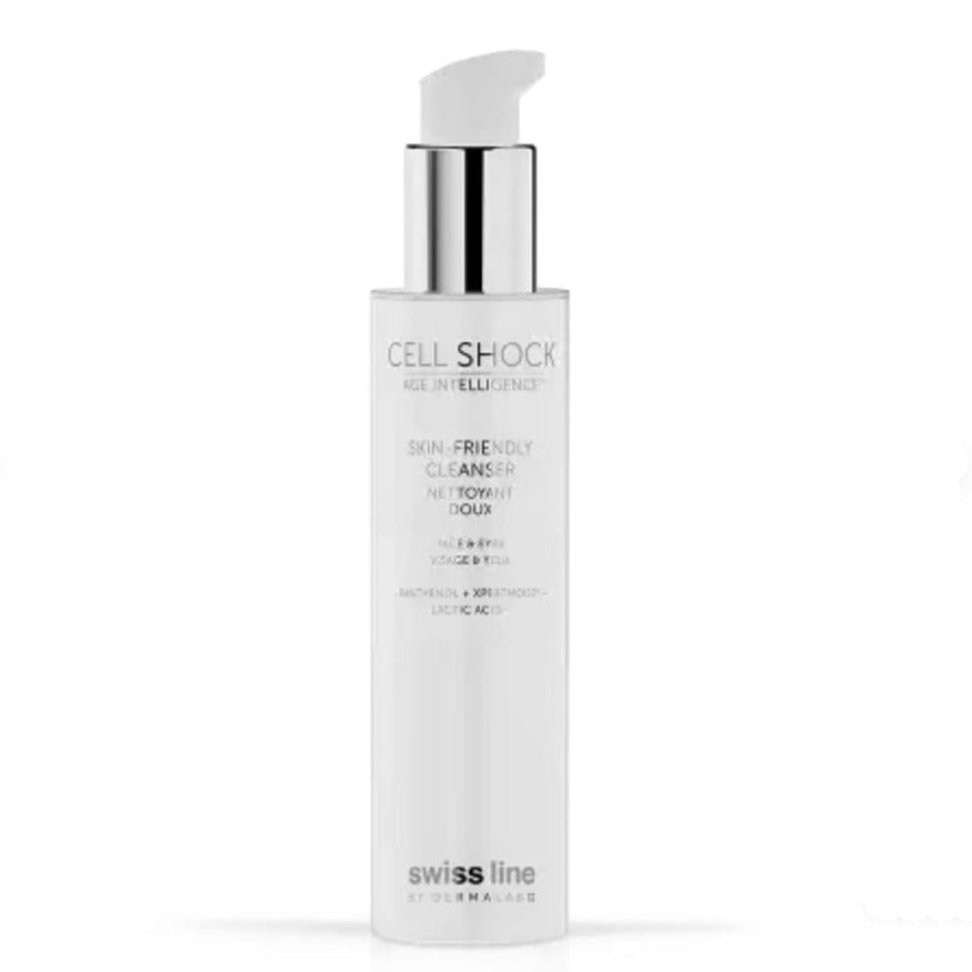 SWISS LINE Cell Shock Age Intelligence Nettoyant Doux Visage et Yeux - Josée Dubé Spa Urbain - Montréal - Boutique en ligne