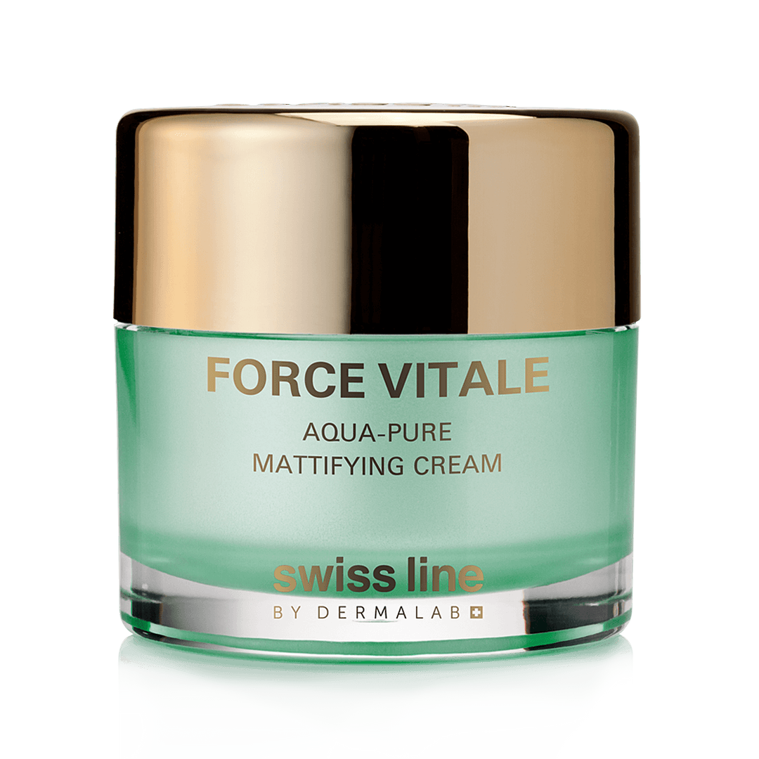 SWISS LINE Force Vitale - Aqua-Pure Crème Mattifiante - Traiter et corriger - Josée Dubé Spa Urbain - boutique en ligne - Montréal