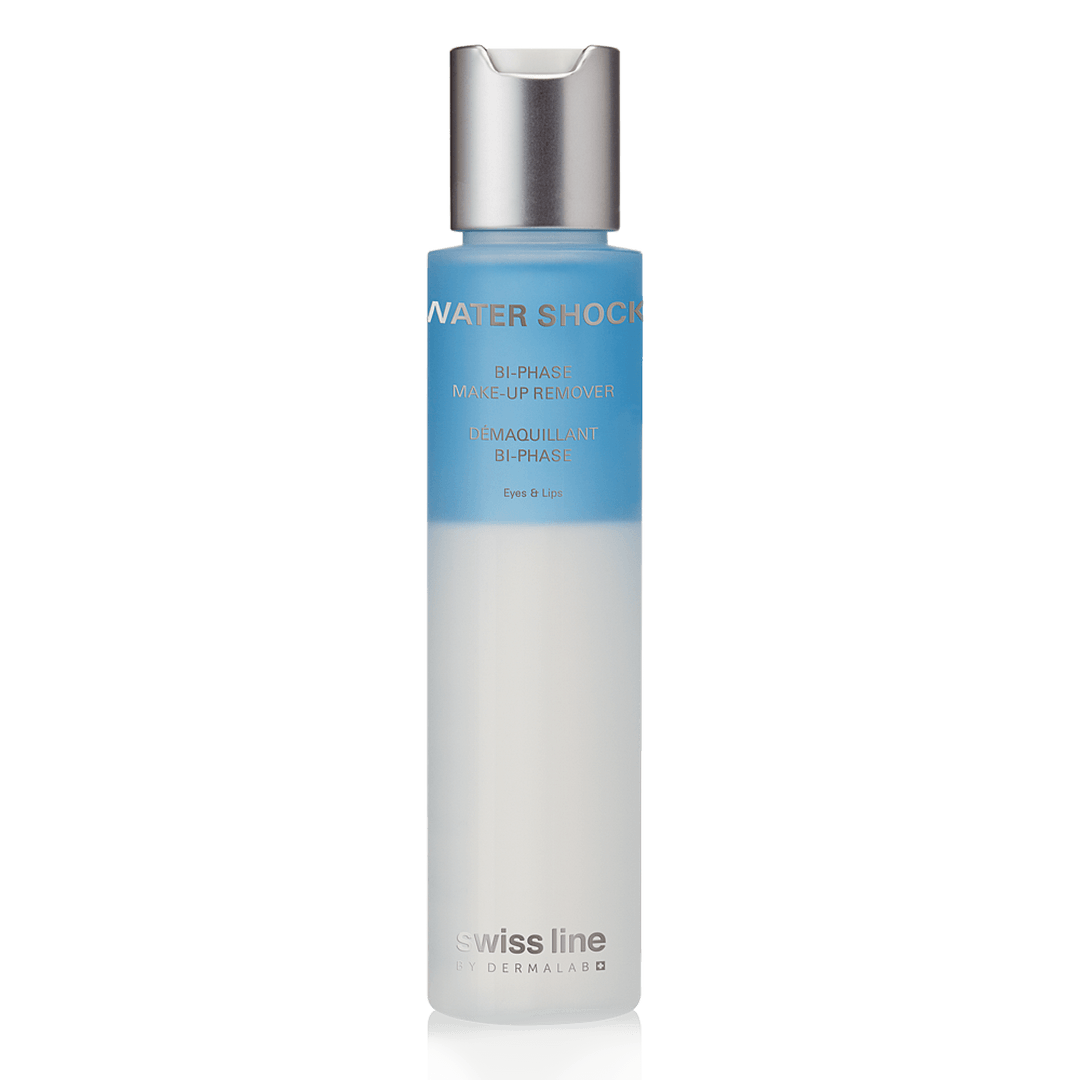 SWISS LINE Water Shock - Démaquillant Bi-Phase Yeux et Lèvres - Démaquiller et netoyer - Josée Dubé Spa Urbain - boutique en ligne - Montréal