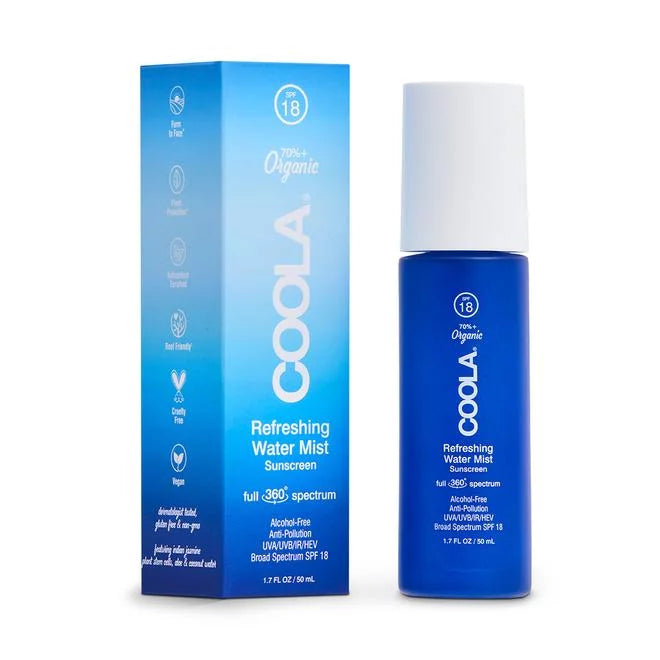 Spectre Complet 360° Brume D'Eau Solaire Rafraichissante - Visage FPS 18 - 50 ml - Josée Dubé Spa Urbain - Boutique en ligne - Montréal