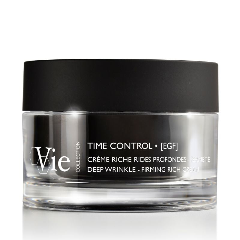 VIE COLLECTION - Crème EGF Rides Profondes Fermeté TIME CONTROL - Traiter et corriger - Josée Dubé Spa Urbain - Rosemont - Montréal
