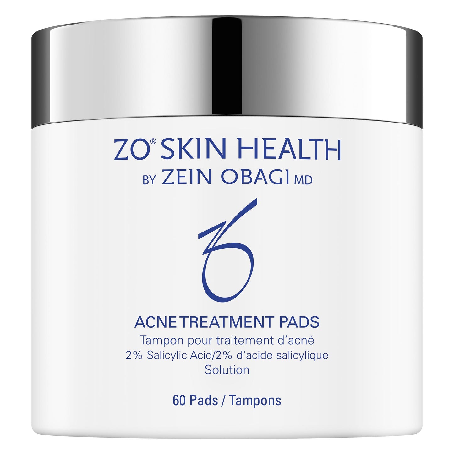 ZO SKIN HEALTH - Cotons Traitement Pour l'Acné - Démaquiller et nettoyer - Tonifier et purifier - Exfolier - Traiter et corriger - Josée Dubé Spa Urbain - Rosemont - Montréal