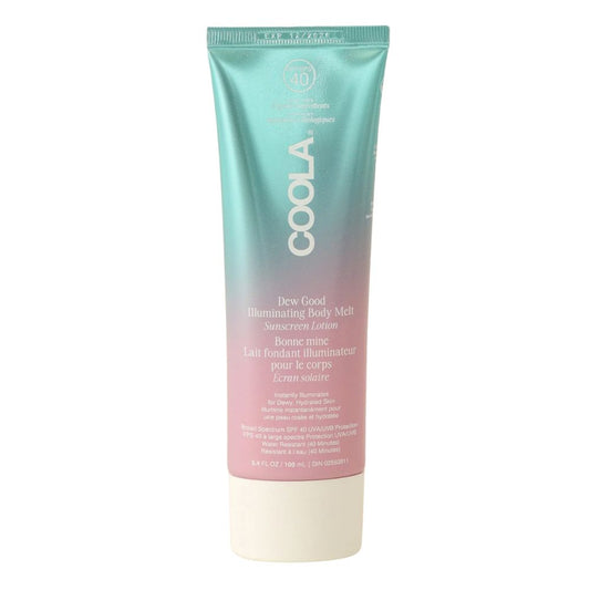 Lait Fondant Illuminateur pour le corps FPS 40 Bonne Mine - 100 ml - COOLA - Josée Dubé Spa Urbain - boutique en ligne - Montréal