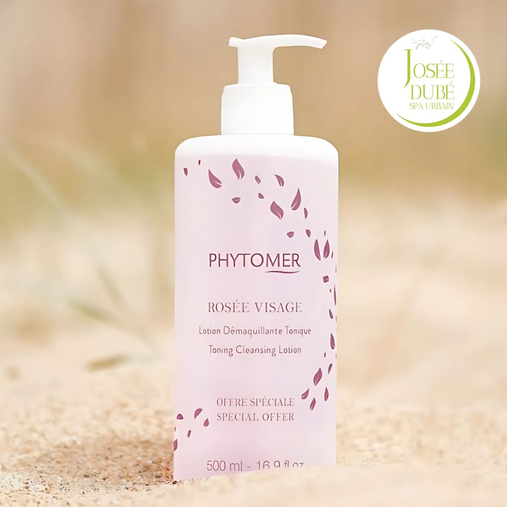 Lotion démaquillante Tonique ROSÉE VISAGE - 500ml - PHYTOMER