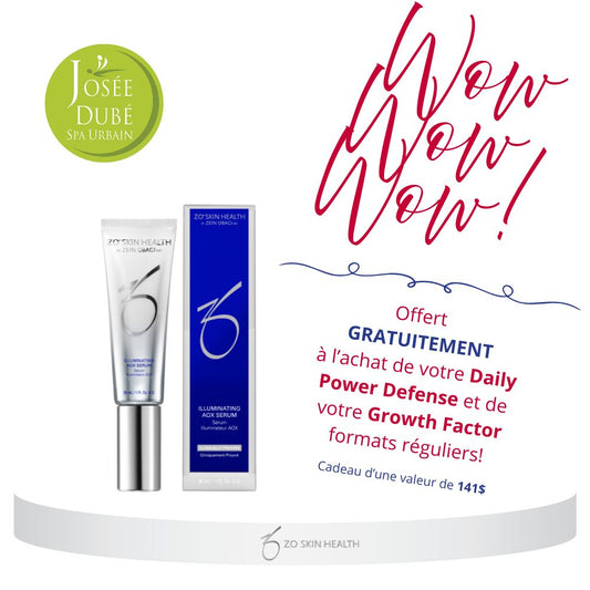 Promotion Wow Wow Wow - ZO SKIN HEALTH - Josée Dubé Spa Urbain - boutique en ligne - Montréal