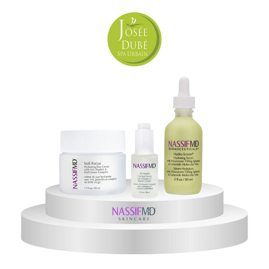 Trio NASSIFMD - Promotions - Josée Dubé Spa Urbain - joseedubespaurbain.shop - Montréal