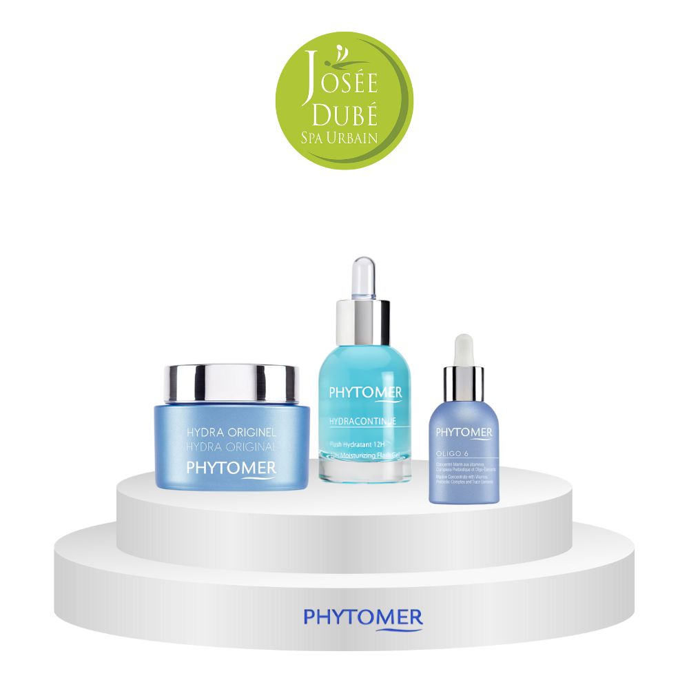 Trio PHYTOMER - Promotions - Josée Dubé Spa Urbain - joseedubespaurbain.shop - Montréal