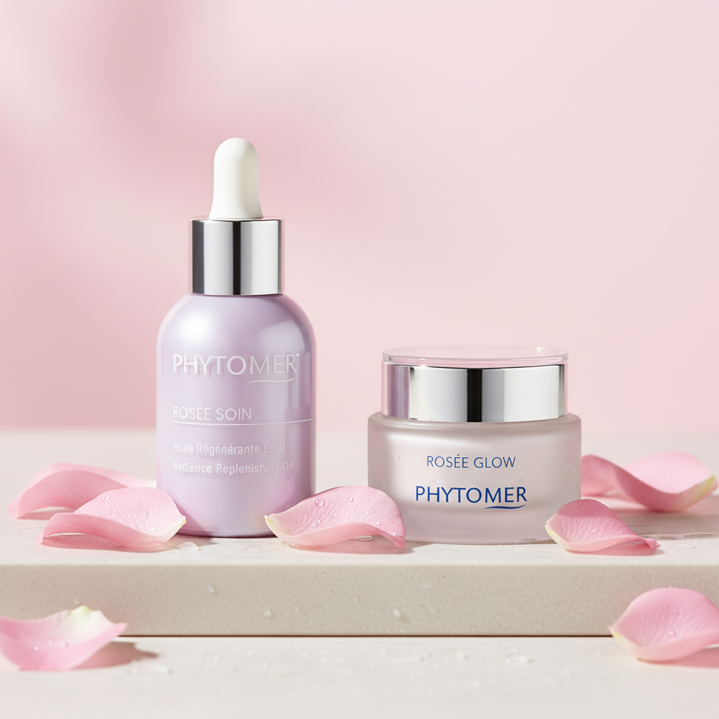 Nouveau visuel Rosée Glow et Huile Rosée Soin