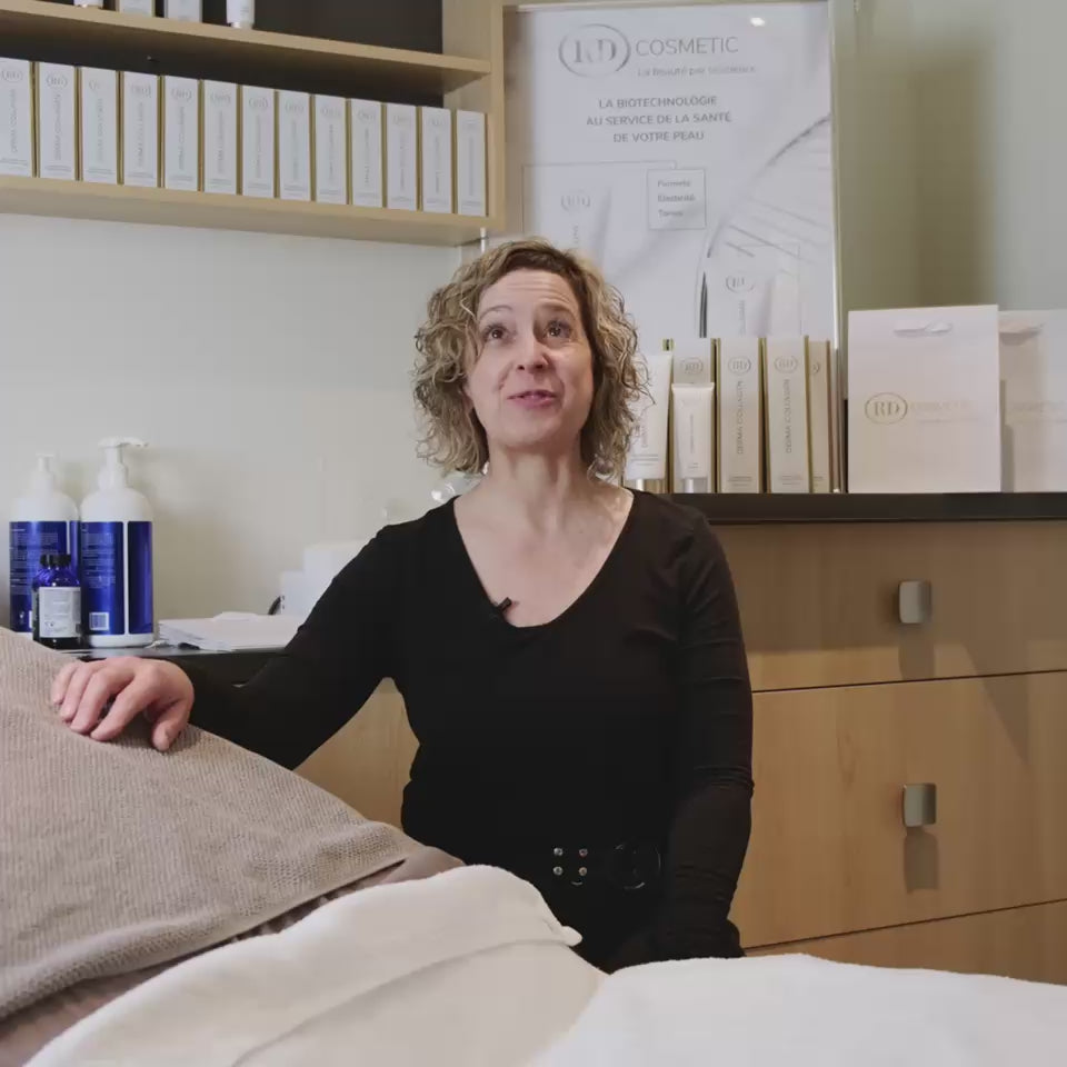 Charger la vidéo : Josée Dubé présente sa passion pour l&#39;esthétique - Josée Dubé Spa Urbain -boutique en ligne - Montréal
