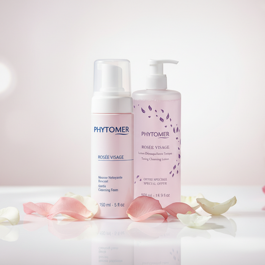 Visuel Duo PHYTOMER Rosée - Mousse Nettoyante & Lotion Tonique