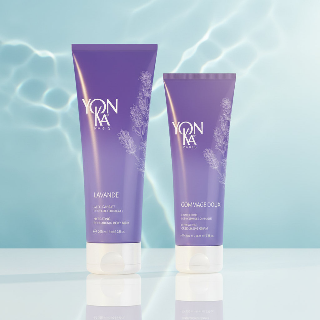 Yon-Ka Duo Lavande – Fond Bleu Azur