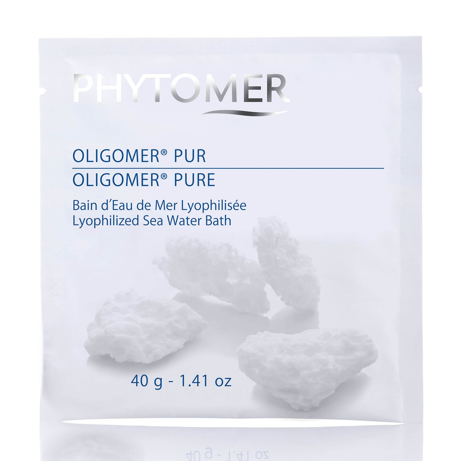 PHYTOMER - Pur Bain d'eau de Mer Lyophilisée OLIGOMER® 20x40gr - Corps - Josée Dubé Spa Urbain - Rosemont - Montréal