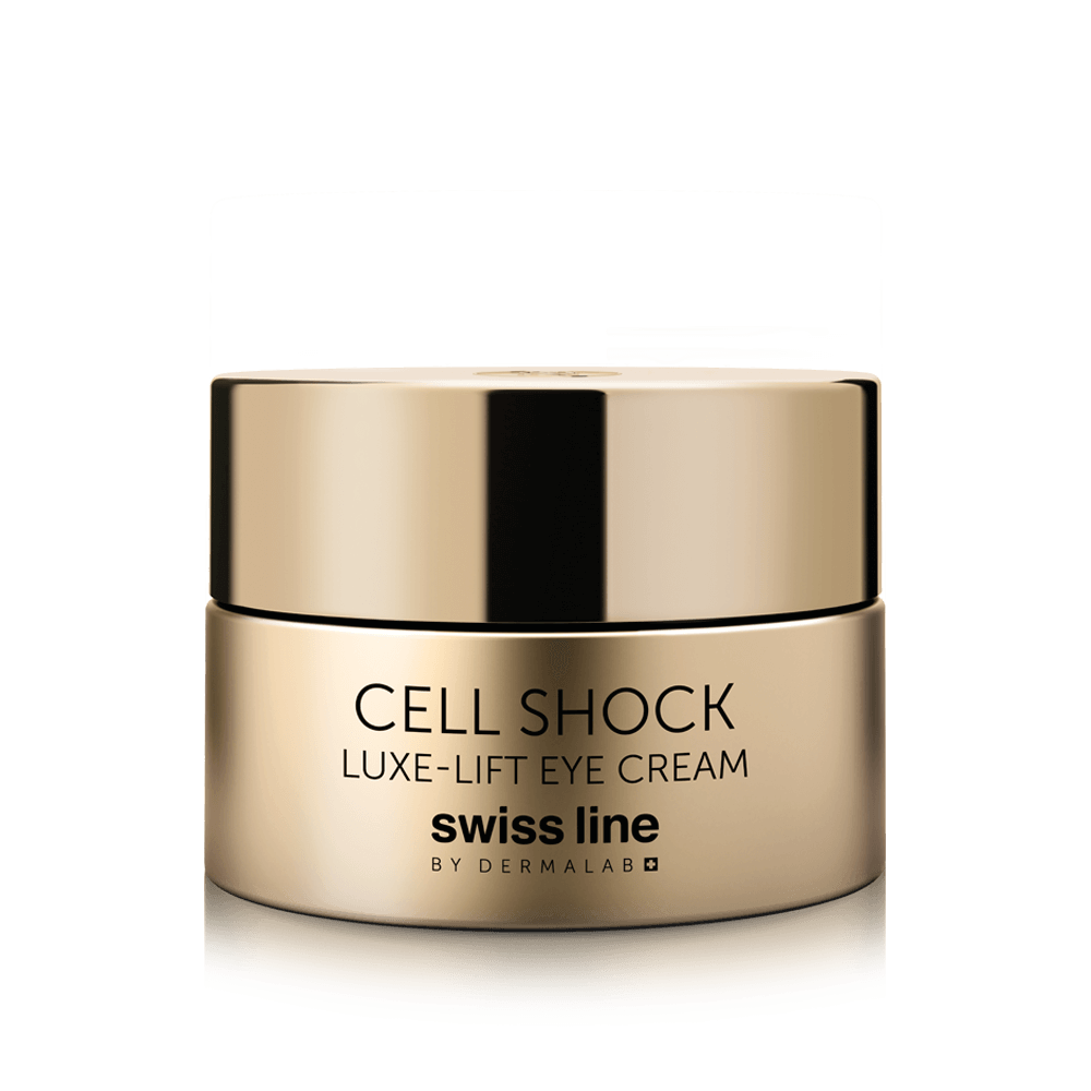 SWISS LINE Cell Shock - Crème Liftante Luxe pour les Yeux - Traiter et corriger - Josée Dubé Spa Urbain - boutique en ligne - Montréal
