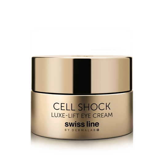 SWISS LINE Cell Shock - Crème Liftante Luxe pour les Yeux - Traiter et corriger - Josée Dubé Spa Urbain - boutique en ligne - Montréal